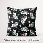 Glitched Moths Fabric