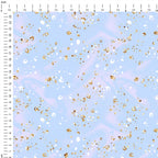 Glitter Dream Blue Fabric