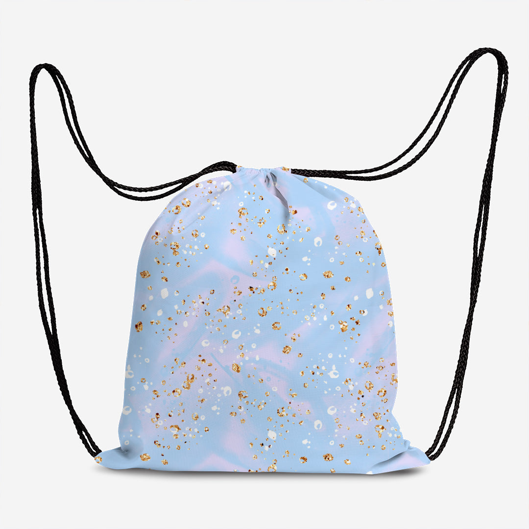 Glitter Dream Blue Fabric