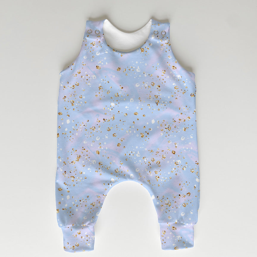 Glitter Dream Blue Fabric