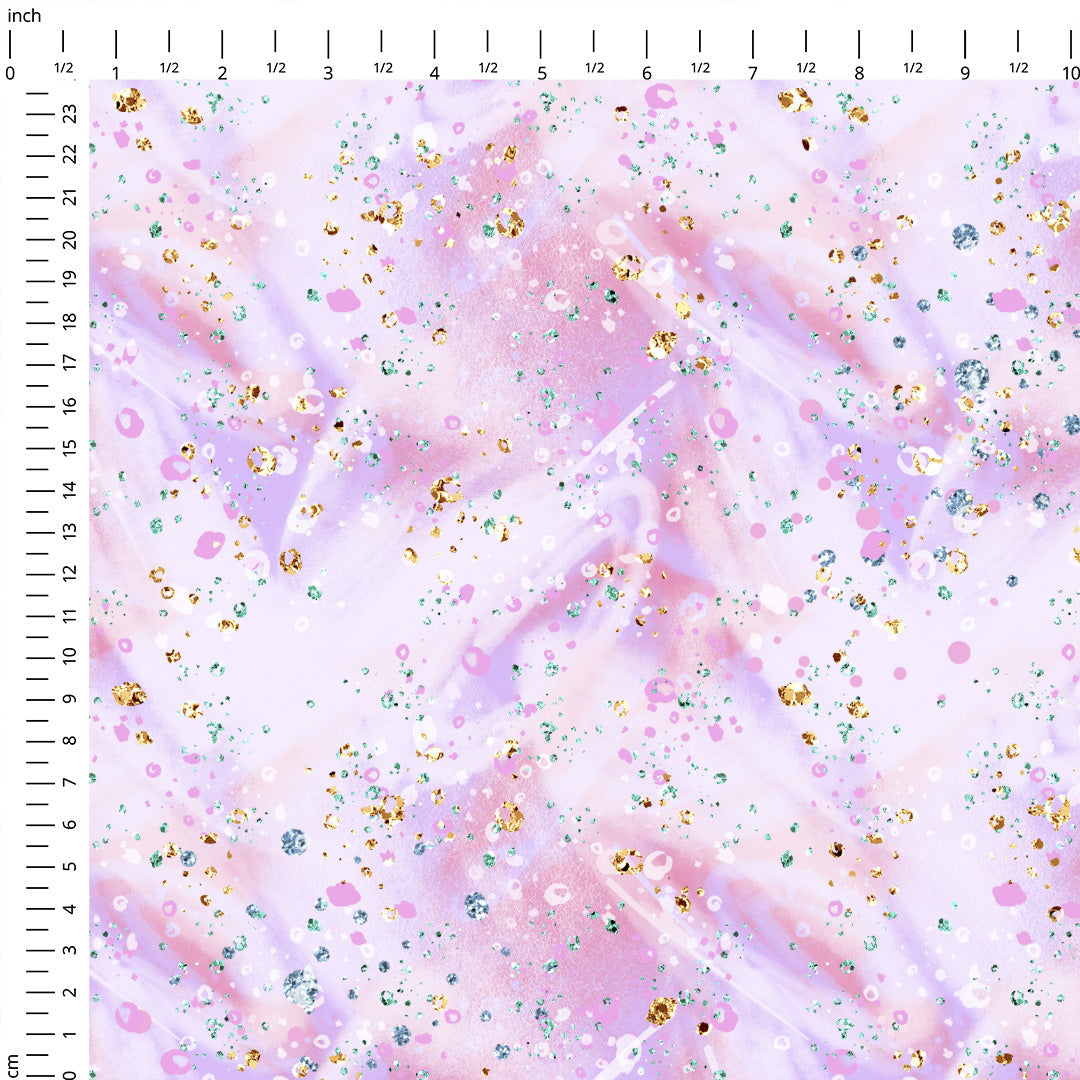 Glitter Pink Fabric