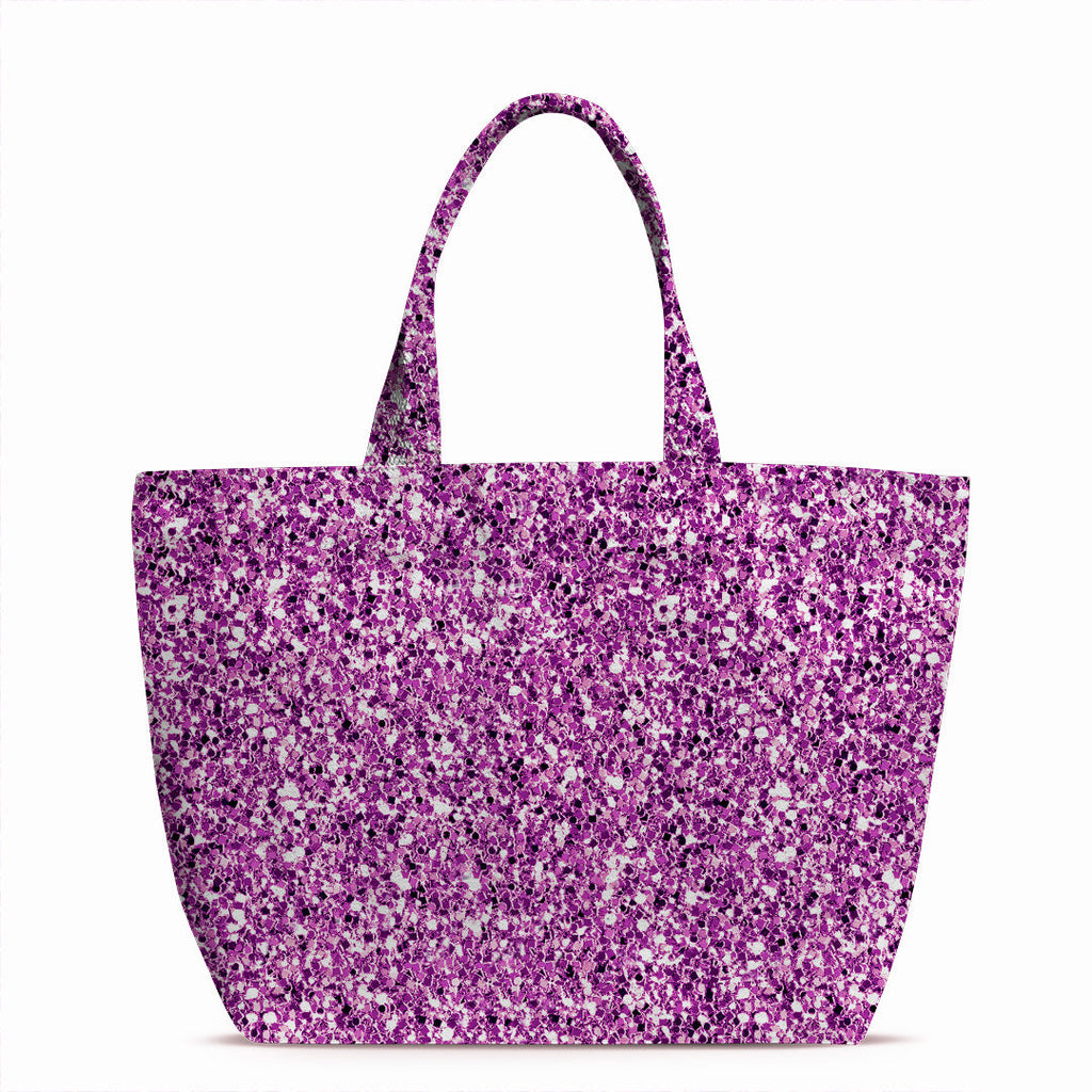 Glitter Purple Fabric