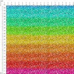 Glitter Rainbow Fabric