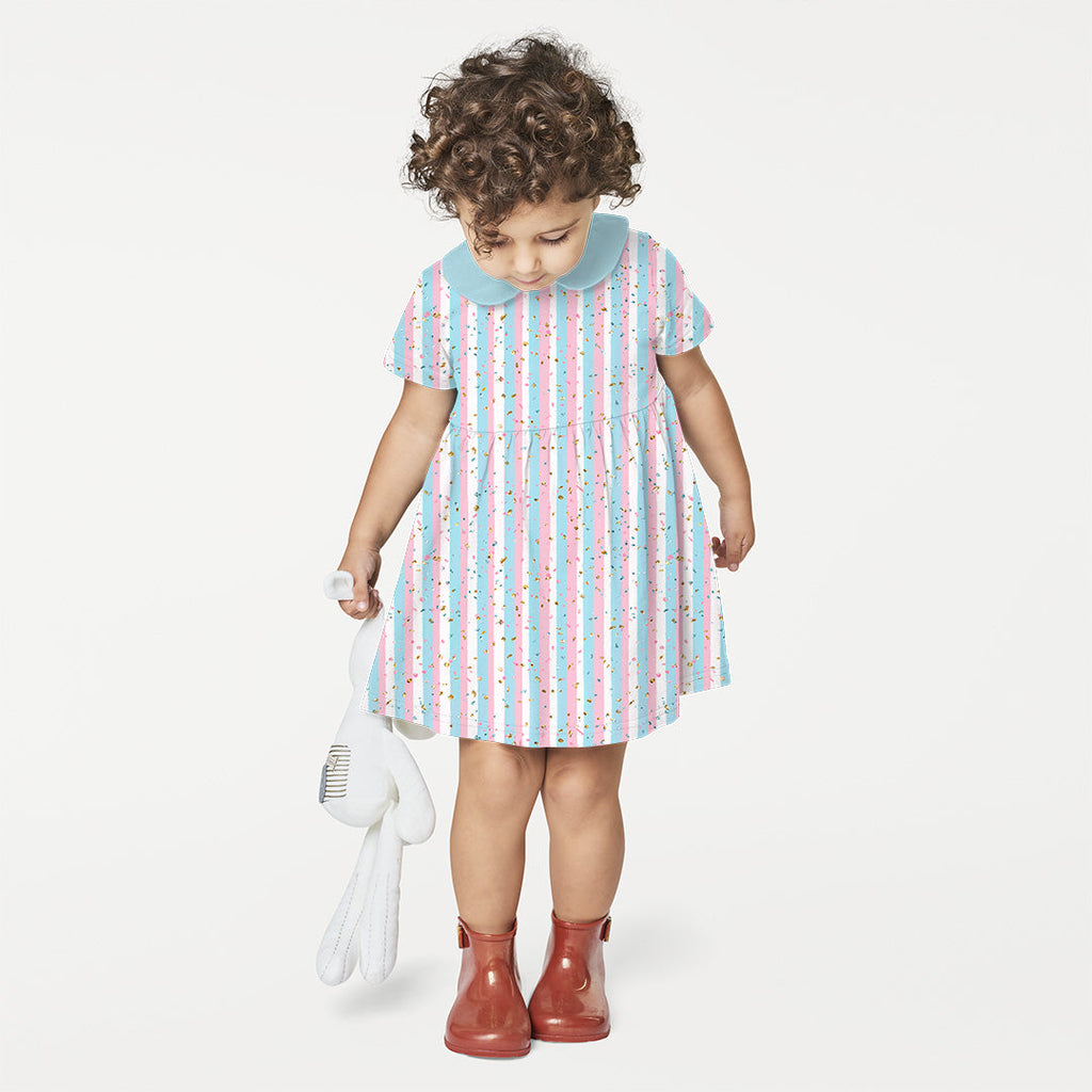Glitter Stripes Fabric