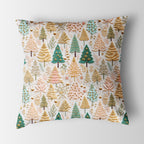 Glitter Trees Embroidery Fabric