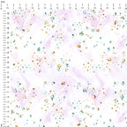 Glitter White Fabric
