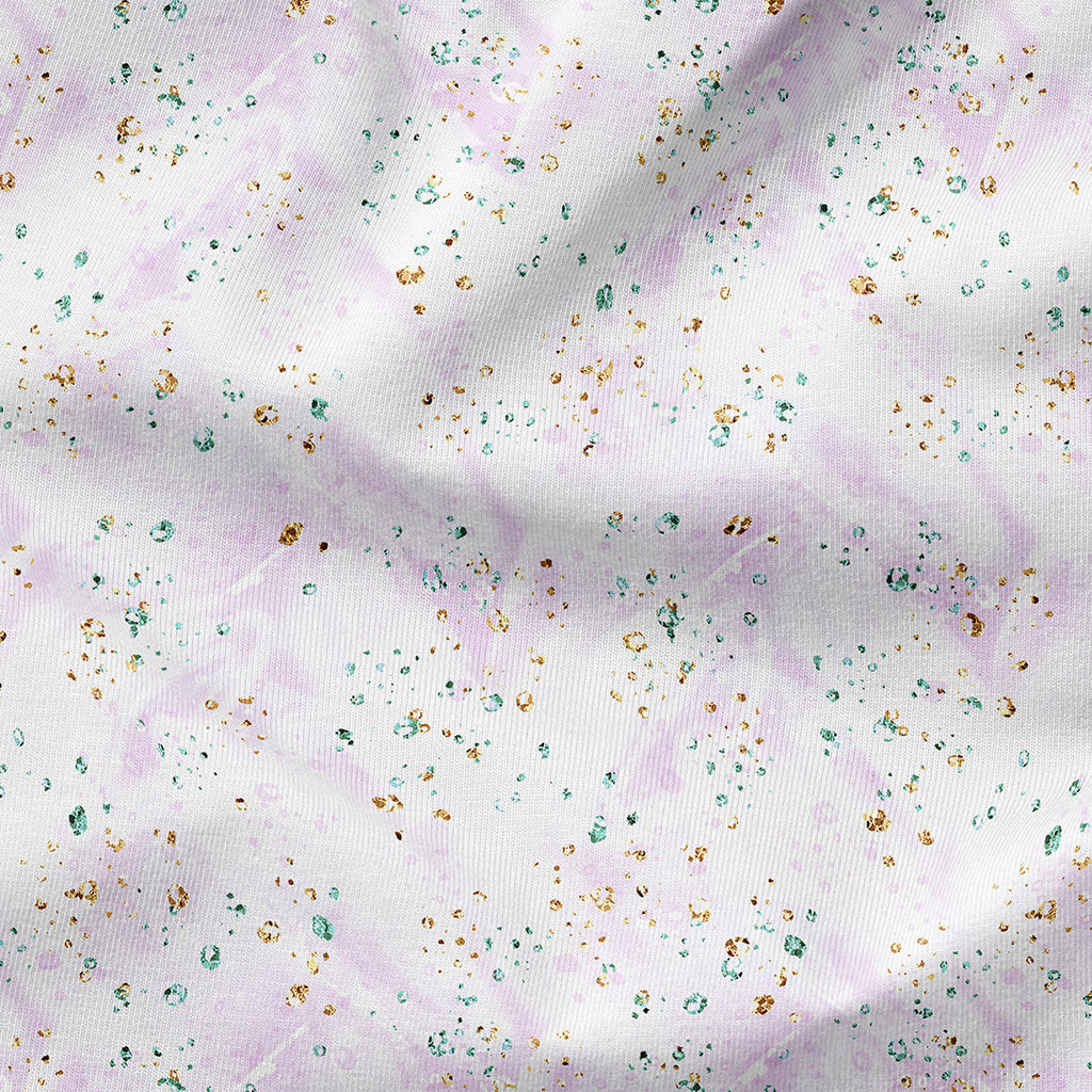 Glitter White Fabric