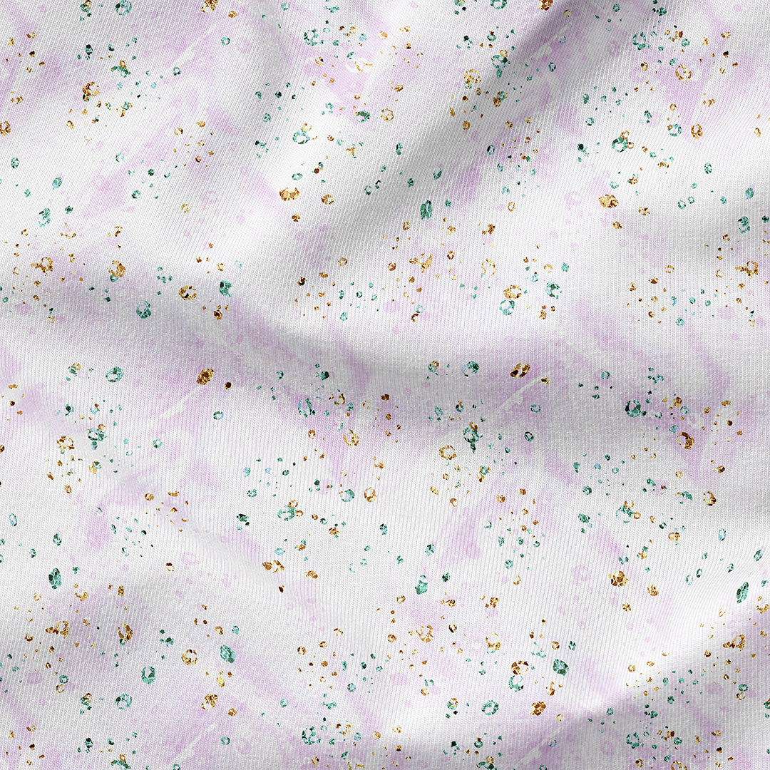 Glitter White Fabric