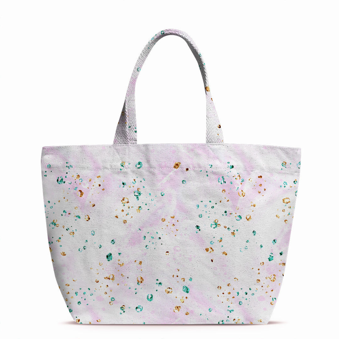 Glitter White Fabric