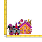 Gnomies Gingerbread House Iron on Fabric Heat Transfer DTF-209