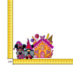 Gnomies Gingerbread House Iron on Fabric Heat Transfer DTF-209