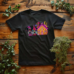 Gnomies Gingerbread House Iron on Fabric Heat Transfer DTF-209
