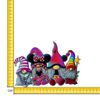 Gnomies Wonderland Iron on Fabric Heat Transfer DTF-206