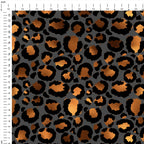 Leopard Grey Fabric