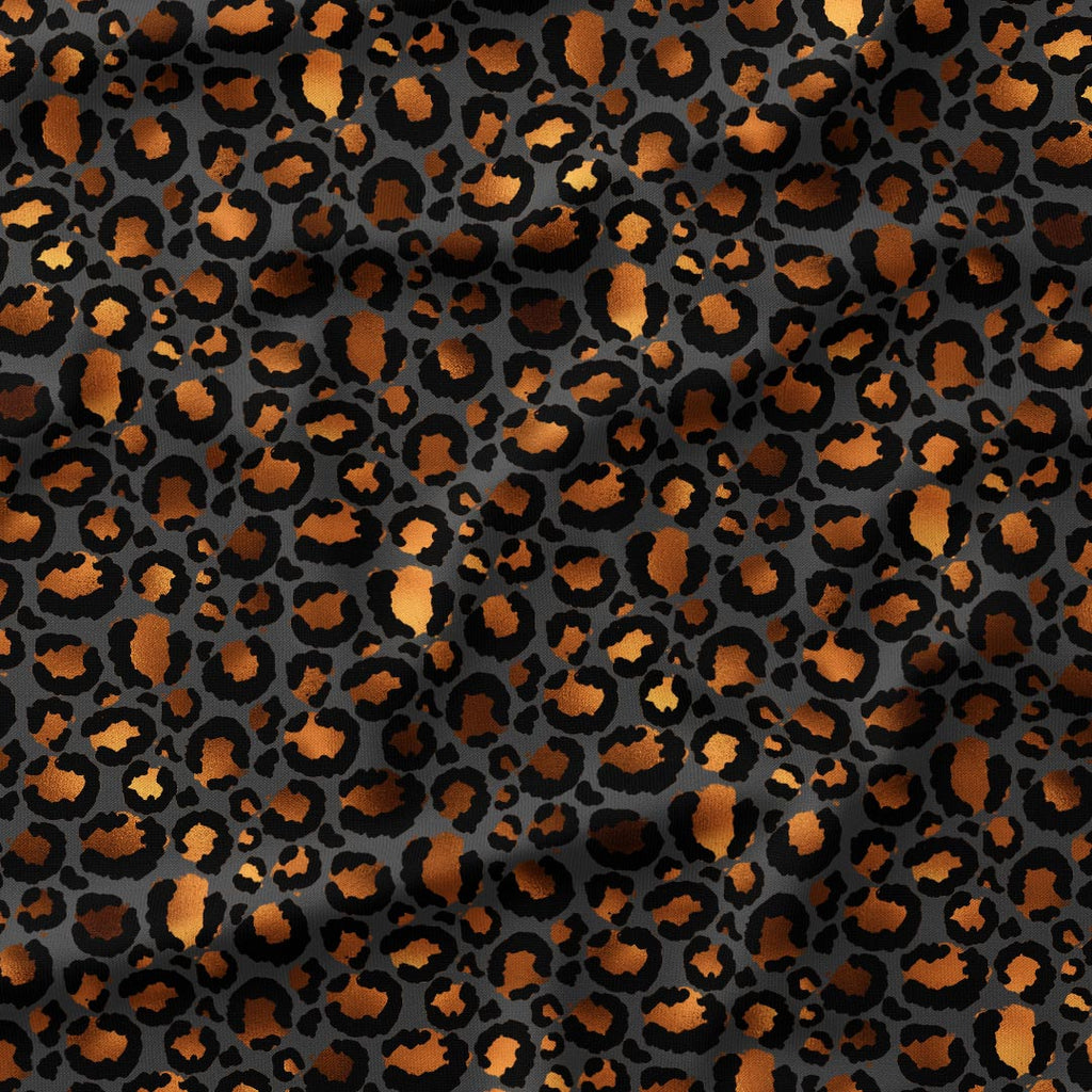Leopard Grey Fabric