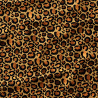 Leopard Mustard Fabric