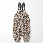 Gold and Nude Leopard Fabric