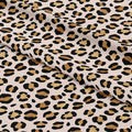Gold and Nude Leopard Fabric