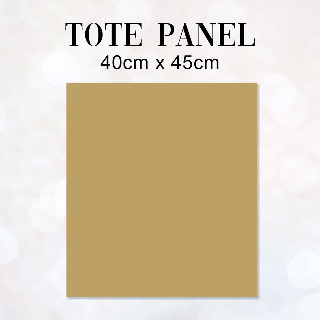 TOTE CO-ORD Golden Retriver Fabric Bag Panel