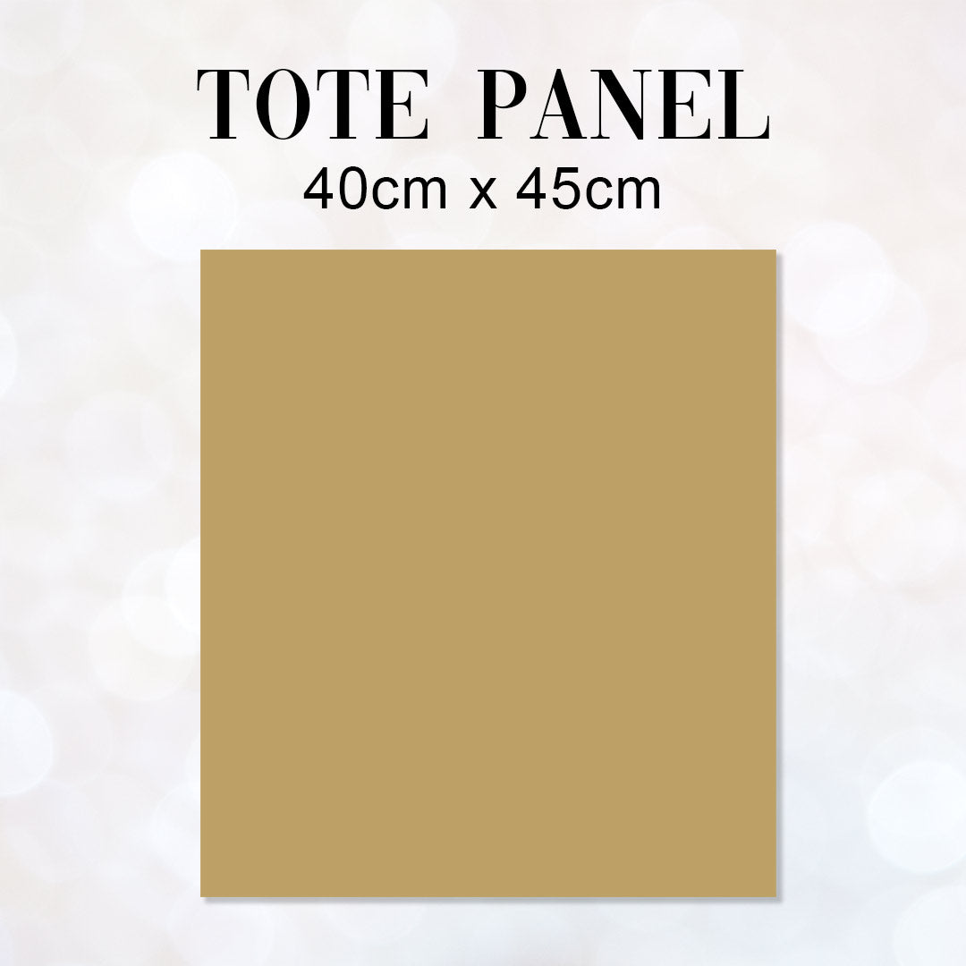 TOTE CO-ORD Golden Retriver Fabric Bag Panel