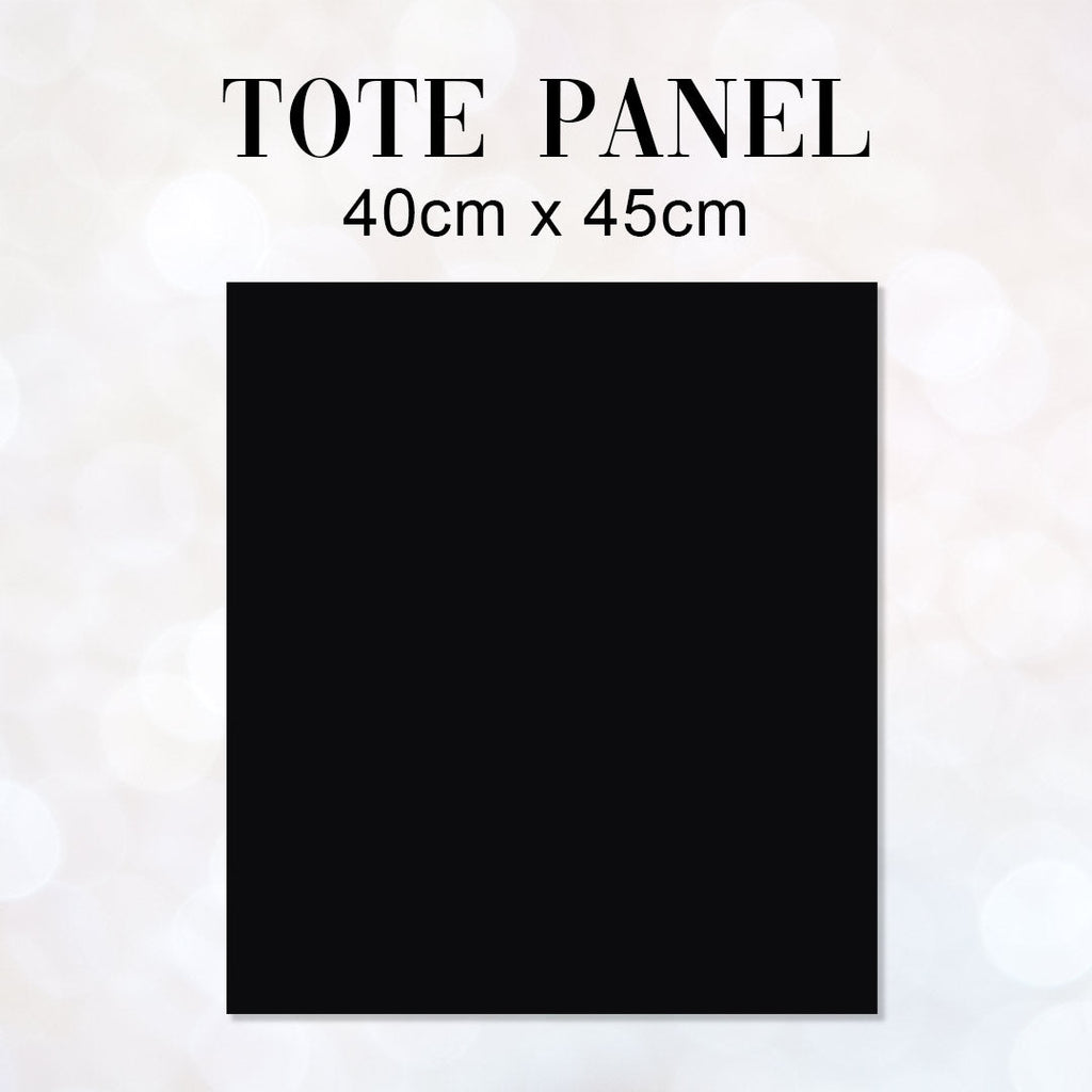 TOTE CO-ORD Golden Retriver Dark Fabric Bag Panel