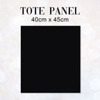 TOTE CO-ORD Golden Retriver Dark Fabric Bag Panel