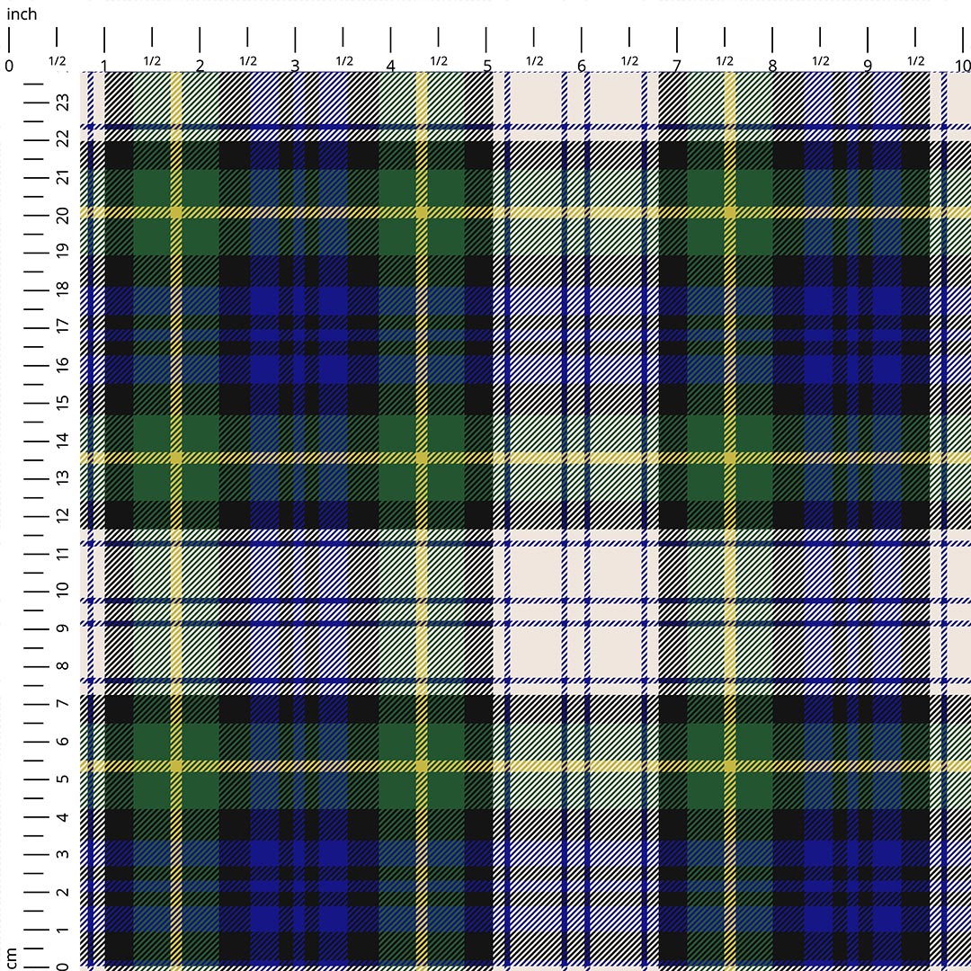 Gordon Dress Modern Tartan Fabric 1451