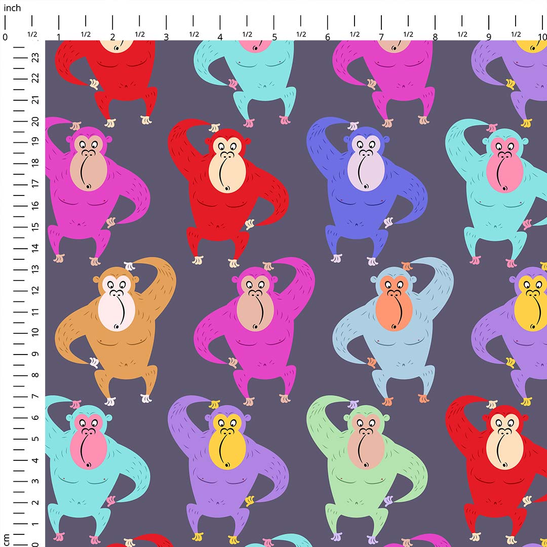 Gorillas Fabric
