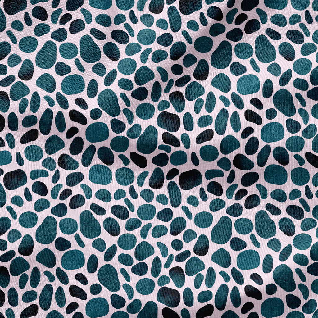 Green Pebbles Fabric