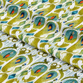 Green Ikat Fabric