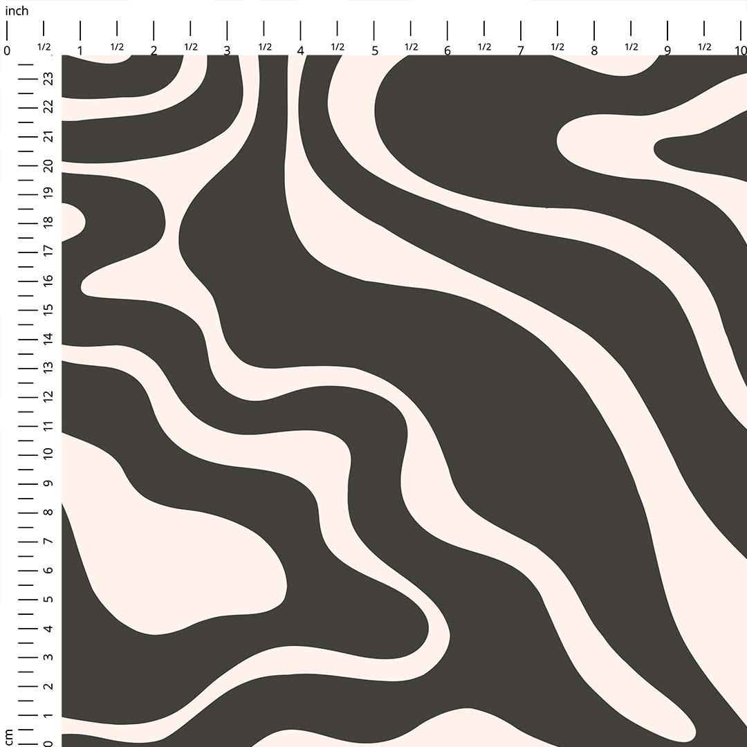 Grey Drift Fabric
