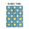 Groovy Daisies Fabric Blanket Panel BP-43