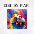 CUSHION Fabric Panel Guinea Pig Pop Art