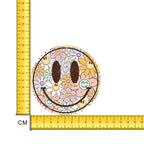 Happy Iron on Fabric Heat Transfer DTF-242