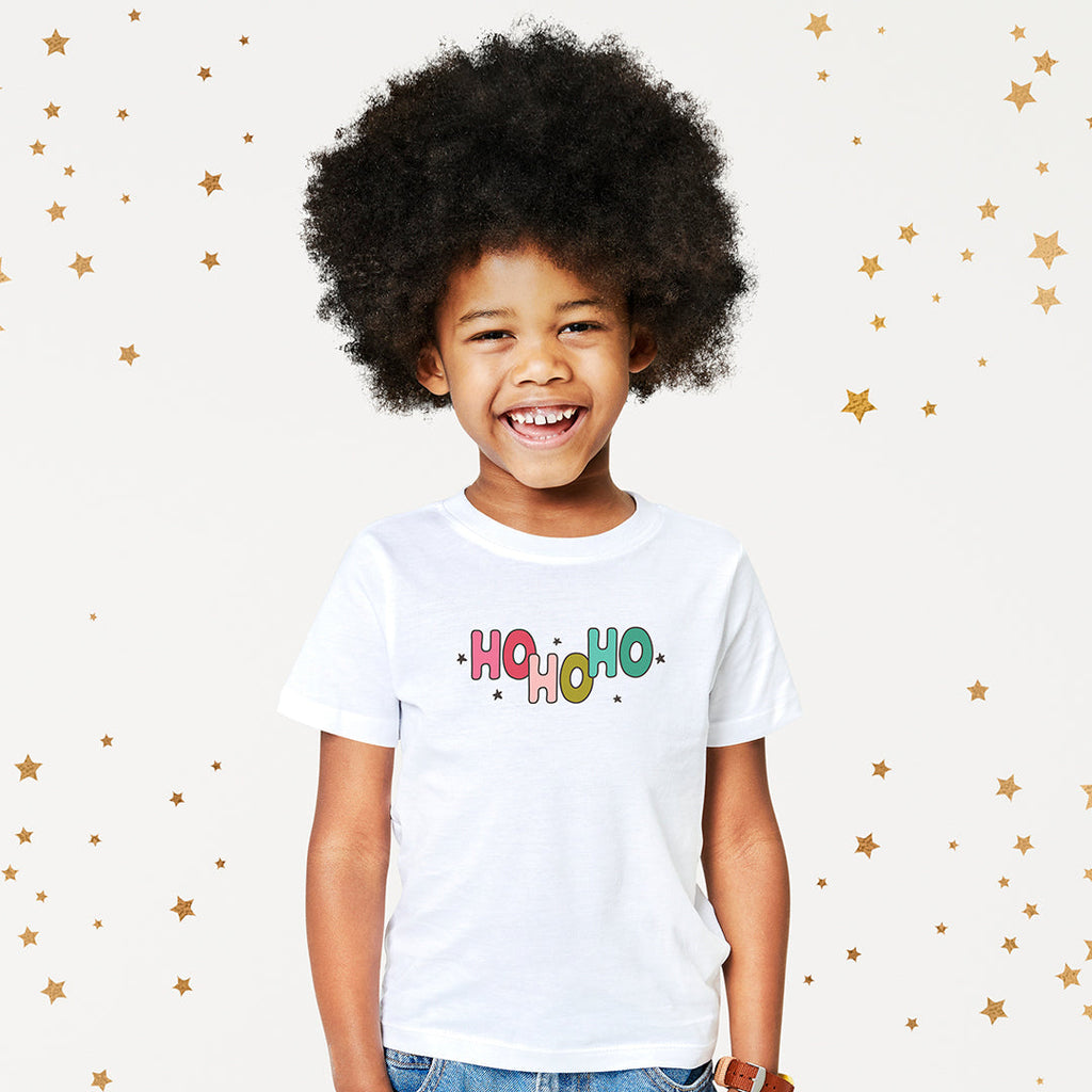 Ho Ho Ho Iron on Fabric Heat Transfer DTF-94