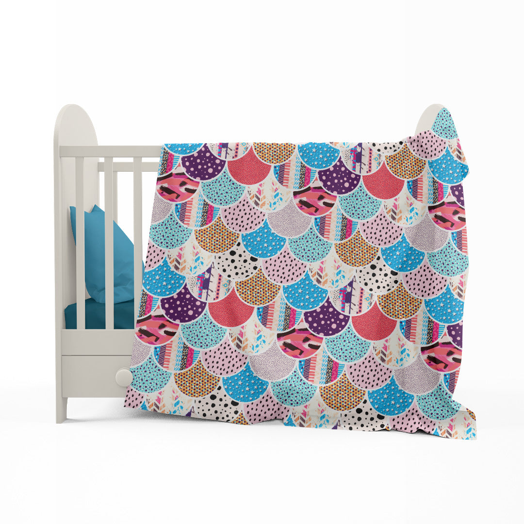 Patchwork Scales Fabric
