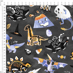 Spooky Dinos Fabric
