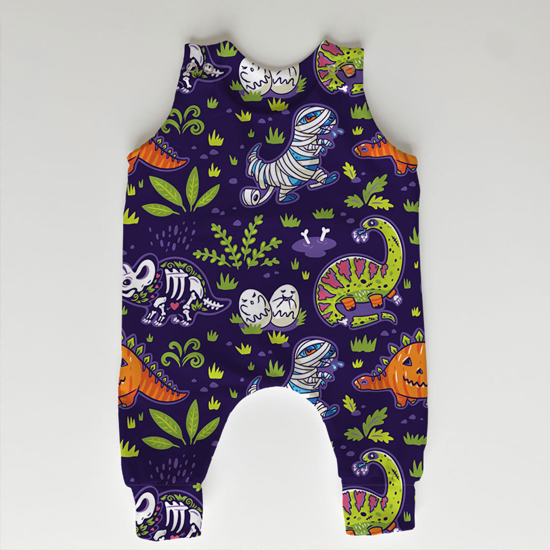 Halloween Dinos Fabric