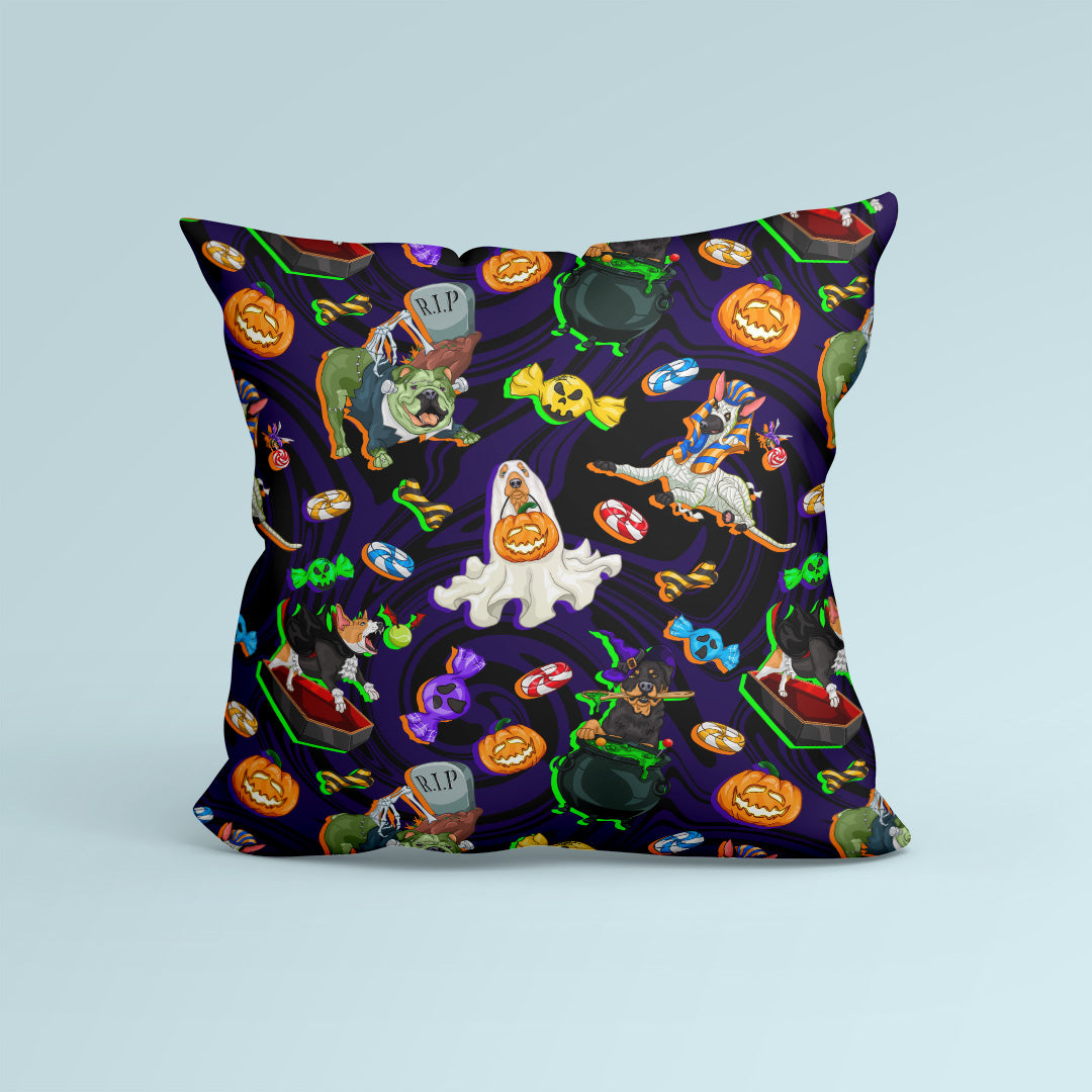 Halloween Dogs Fabric