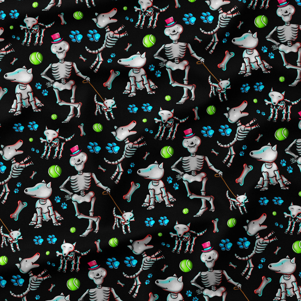 Halloween Dogs Fabric