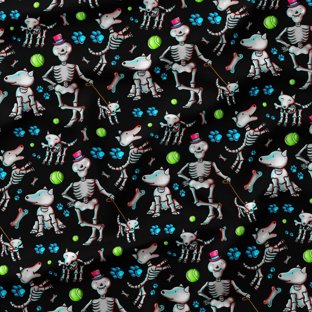 Halloween Dogs Fabric
