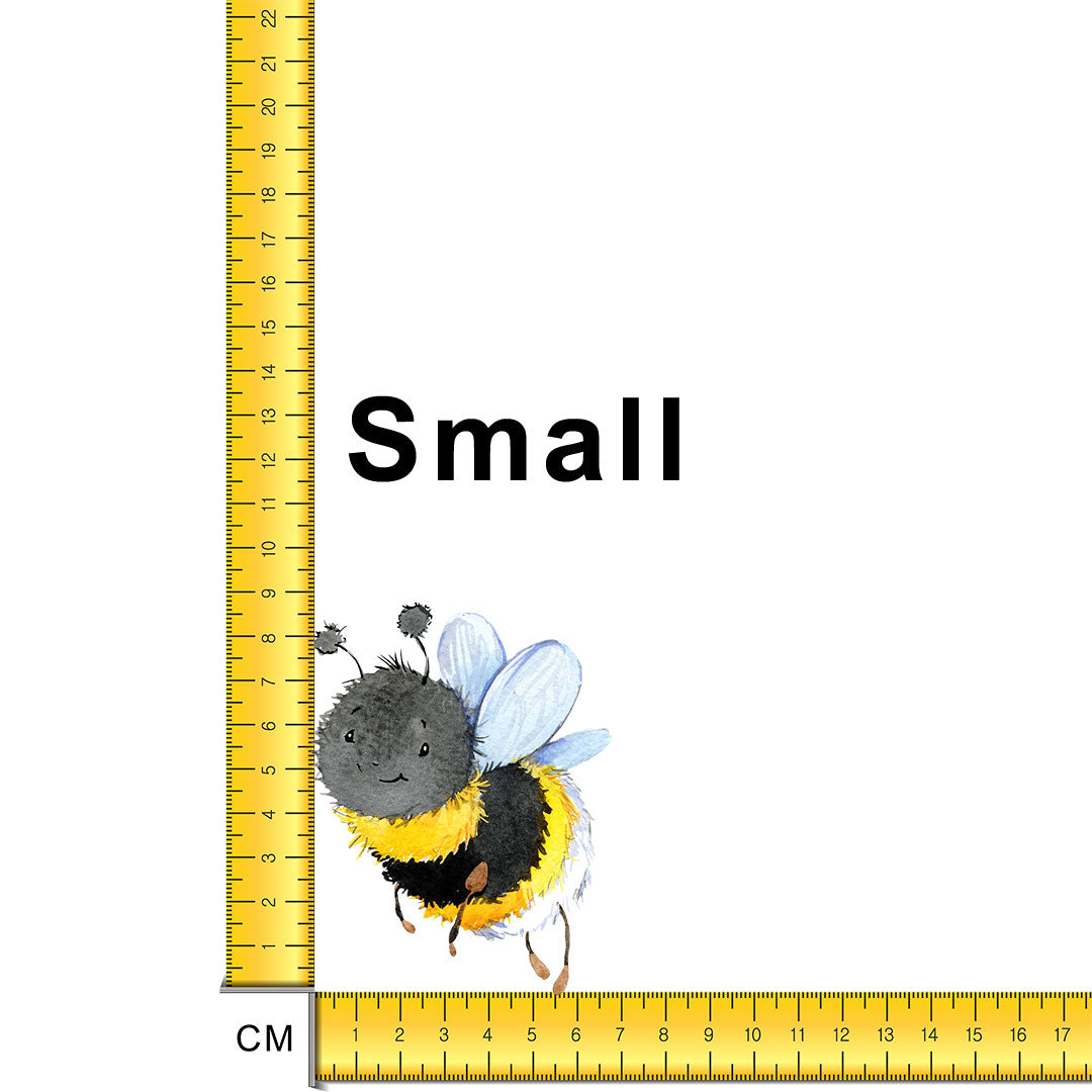 Happy Bugs Bee Iron on fabric heat transfer DTF-59