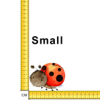 Happy Bugs Ladybird Iron on fabric heat transfer DTF-58