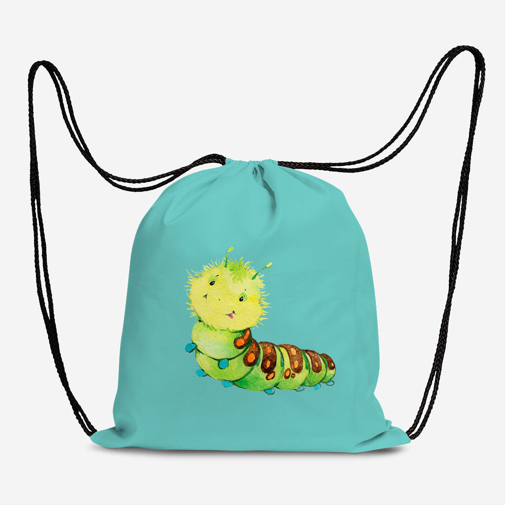 Happy Bugs Caterpillar Iron on fabric heat transfer DTF-57