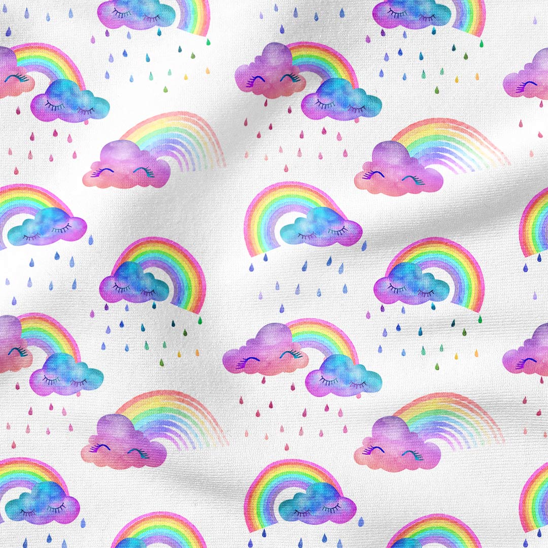 Happy Rainbow Fabric