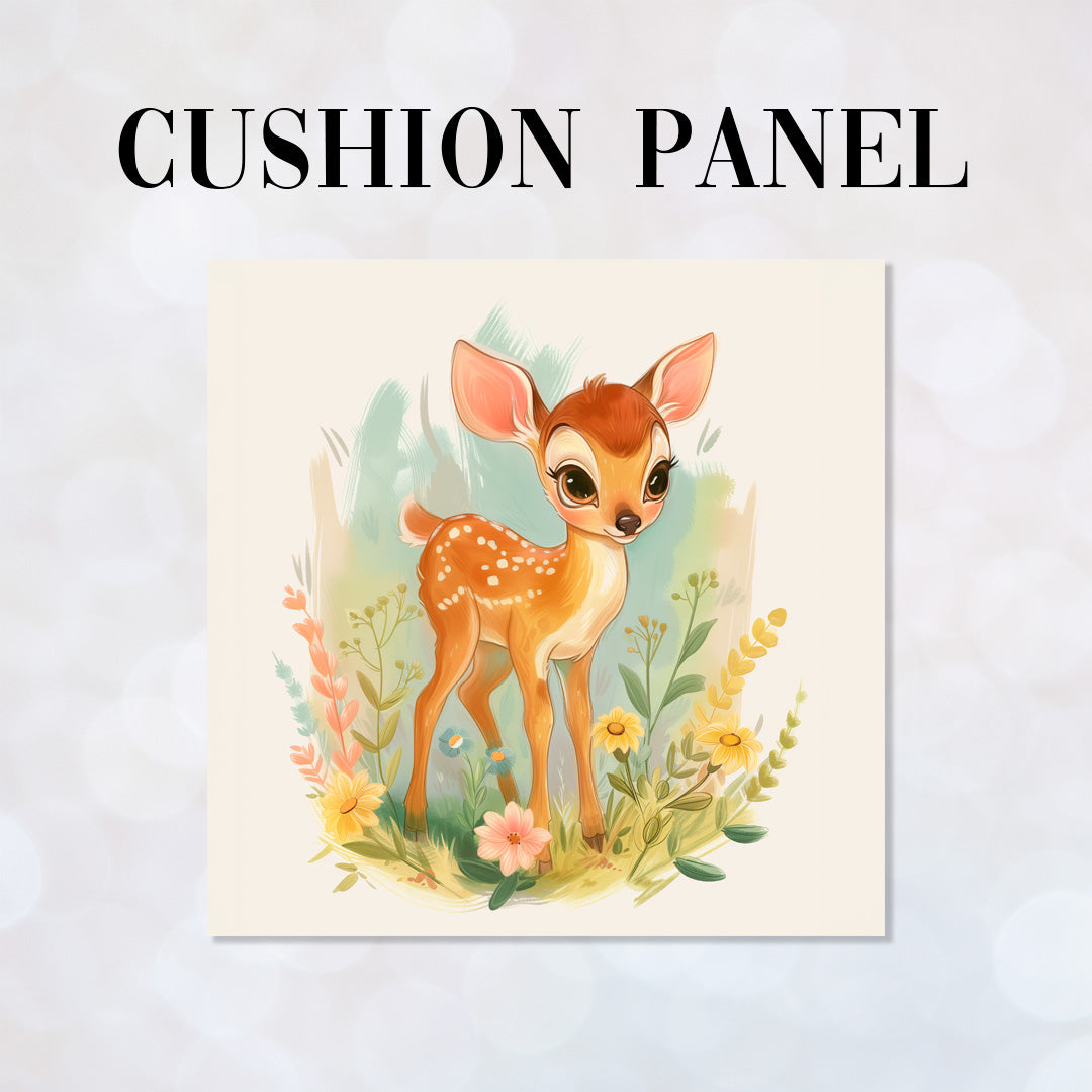 CUSHION Panel Cute Fawn Hazel CP-232