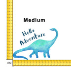 Hello Adventure Dino Iron on fabric heat transfer DTF-20