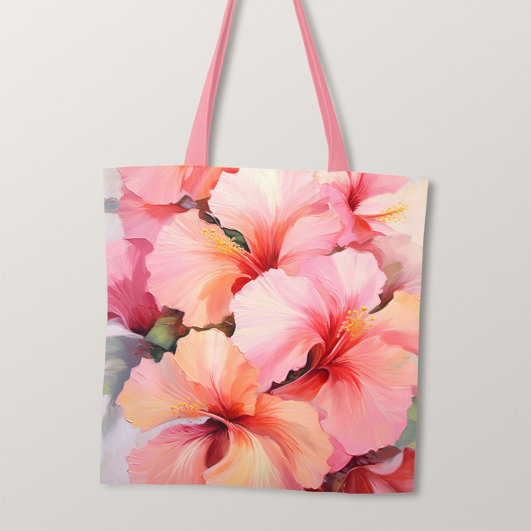TOTE Hibiscus Fabric Bag Panel