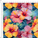 Hibiscus Fabric