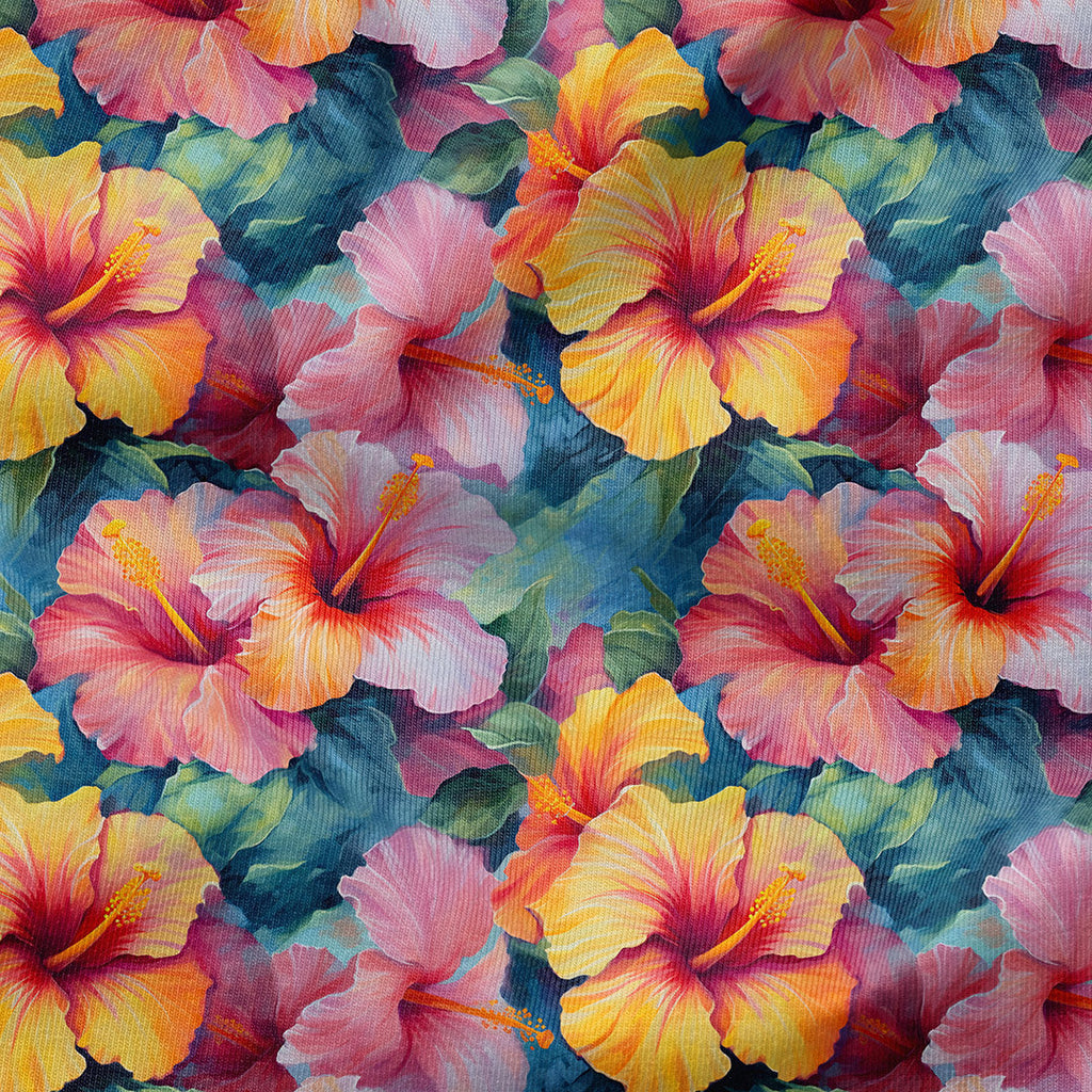 Hibiscus Fabric